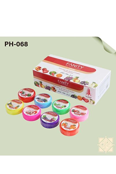 fanity مجموعة مزيل طلاء الأظافر - 24 قطعة، متعددة الألوان