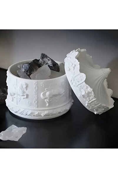 Lusora Design Jewelry & Jewelry Box 12X10 cm - Carousel Special Design Organizer