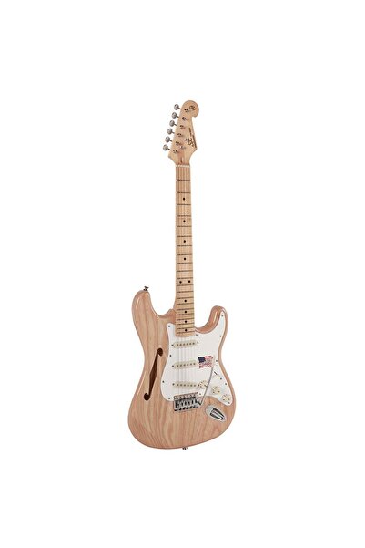 SX SST/ASH/H/NA Hollow Body Elektro Gitar (Natural)