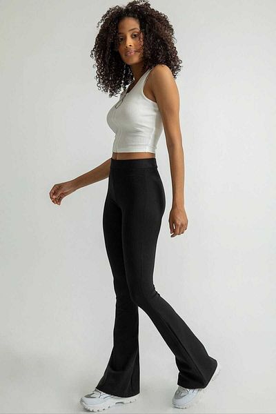just take Flared Leg Tightening Steel Leggings – Women's Leggings Suitable for Sports and Daily Use