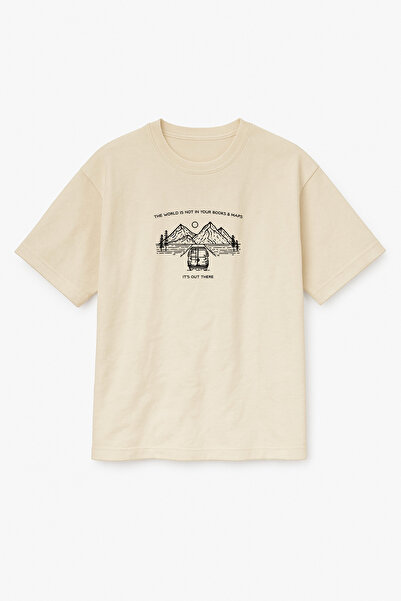 Altair Tr Beige Color Oversize the World Is Not in Your Book & Maps It's Out ...