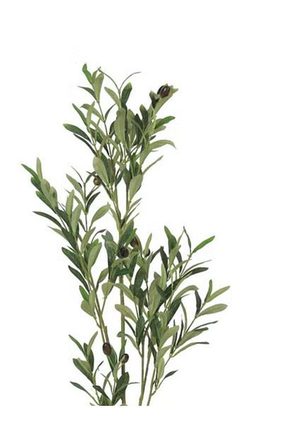 co arma Artificial olive tree with plastic stand, 85 cm high