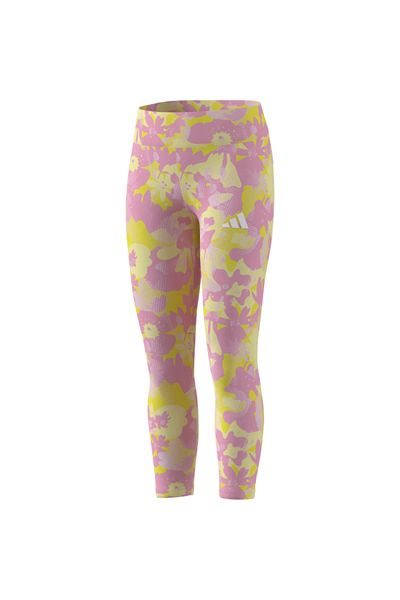 adidas Train Essentials Flower Print Kids Leggings (Jj5055)
