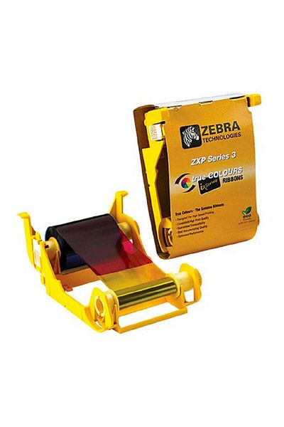 Zebra Zebra ZXP3 YMCKO Card Printer Ink Ribbon Prints 200 Images