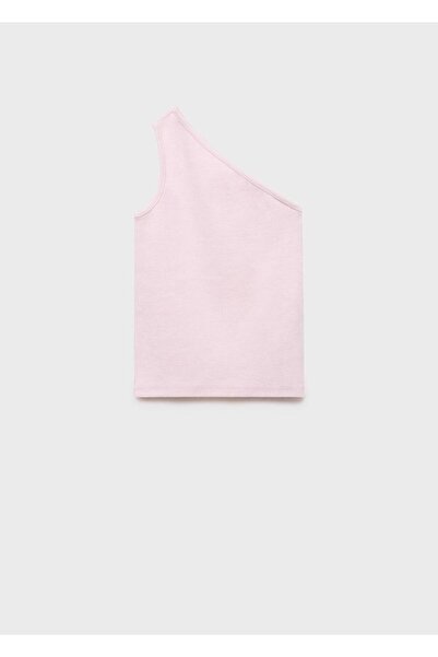 MANGO Kids Asimetrik ribana bluz