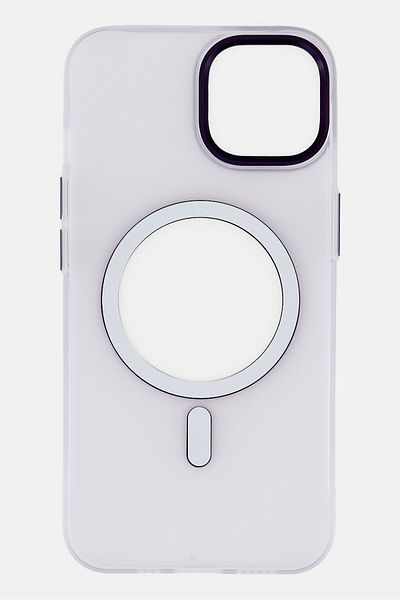 Levelo iPhone 14 Magsafe Wireless Charging Glory Case, White