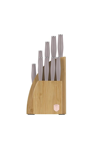 Berlinger Haus 10-piece knife set, Taupe stand Berlinger Haus BH 3122