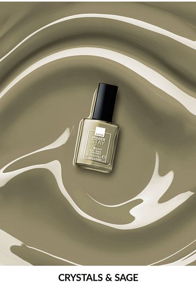 AVON Avon Nail Enamel Gel Shine Crystals And Sage 10Ml