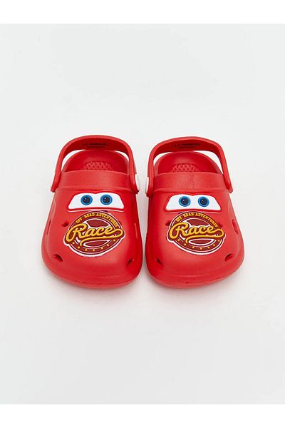 LC Waikiki Lcw Steps Red Printed Baby Boy Beach Sandals