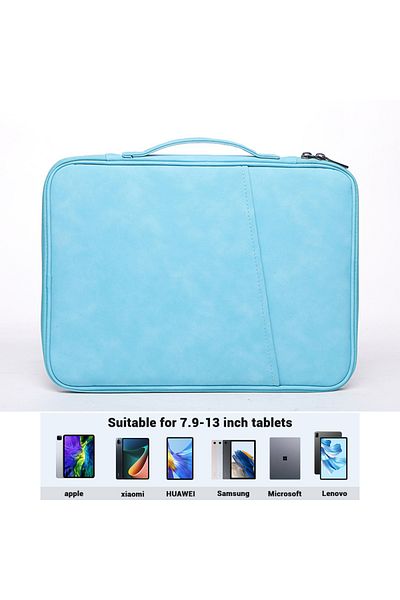 Choice For 7.9-11 inch aquagem fur EMTRA Tablet Handbag For iPad Mini 6 Case Air 4 5 Pro 11 12.9 7th/8th/9t