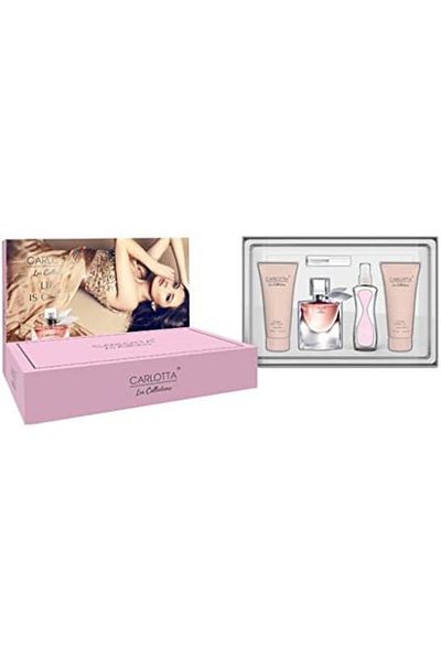 Carlotta Life is Good Women's 5-Piece Gift Set (Orange Color)