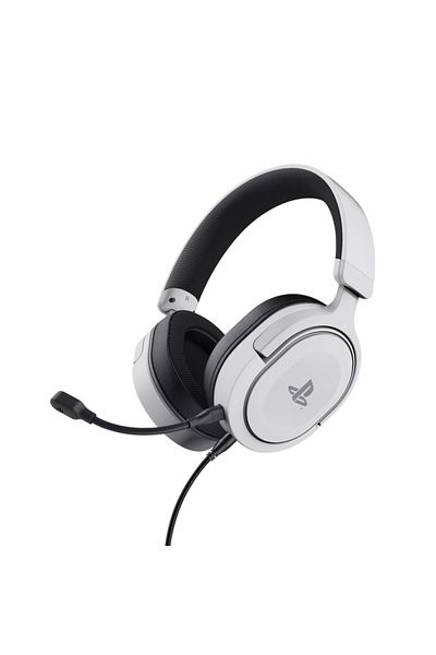 Trust Casti Casti Trust GXT 498W Forta cu fir, alb, USB, Microfon, Gaming
