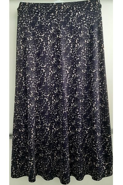 N.Y.YILDIZ Star New3, Pattern Lycra 1St Class Three Pieces Bell Model Elastic Waist Maternity Shows No Lined Skirt