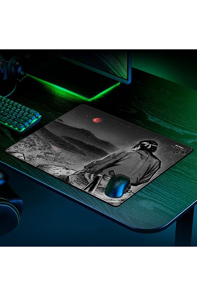 PORGE Musashi Специално издание подложка за мишка 480x400x4 мм E-sports Oyuncu Mouse Pad