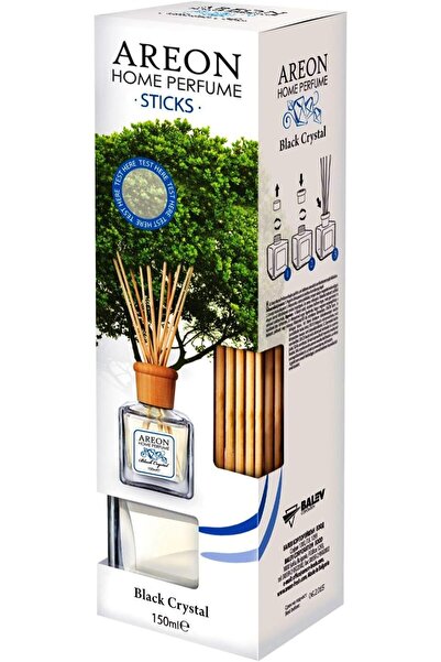 Areon Areon Home Perfume Reed Diffuser 150 ml 10 Rattan Reeds - Black Crystal