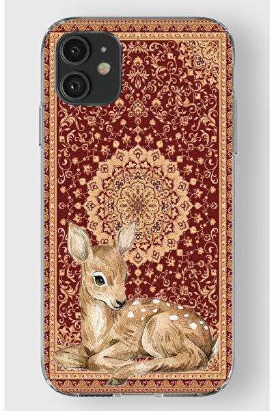 moonset Iphone 11 Uyumlu Ceylan Tasarımlı Baskılı Şeffaf Telefon Kılıfı