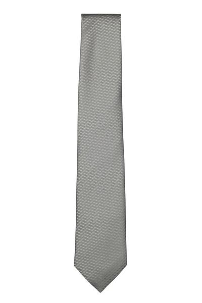 1001 Kravat 7 cm Wide Gray Patterned Thin Tie