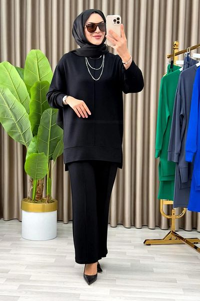 Mercan Berra Suit Two Thread Sports Modern Pants Tunic Suit