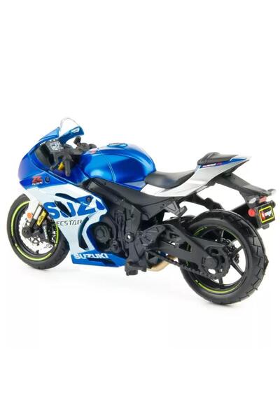 BBURAGO 1:18 Suzuki GSX-R1000 2021 Model Motosiklet
