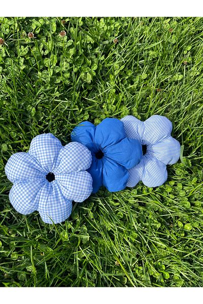 Yare Atelier Women's Hair Clip, Bun Clip Daisy Shape Field Girl Student Children's Hair Clip Set of 3