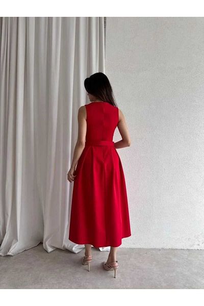 MODA DURAĞI Garnet Midi Dress