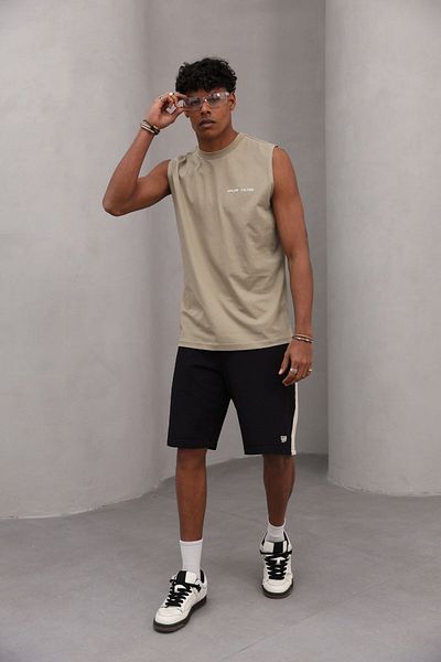 The Champ Clothing Ανδρικό μπλουζάκι Relaxed Cut Offline Culture Αμάνικο 100% βαμβάκι