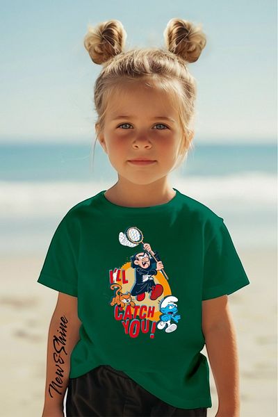 New Shine TRIOC PENTRU COPII OVERSIZE IMPRIMAT GARGAMEL IMPRIMAT