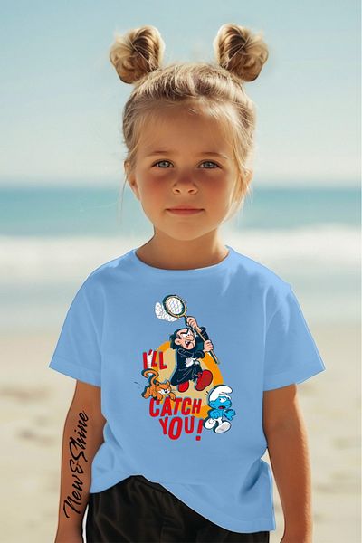 New Shine TRIOC PENTRU COPII OVERSIZE IMPRIMAT GARGAMEL IMPRIMAT