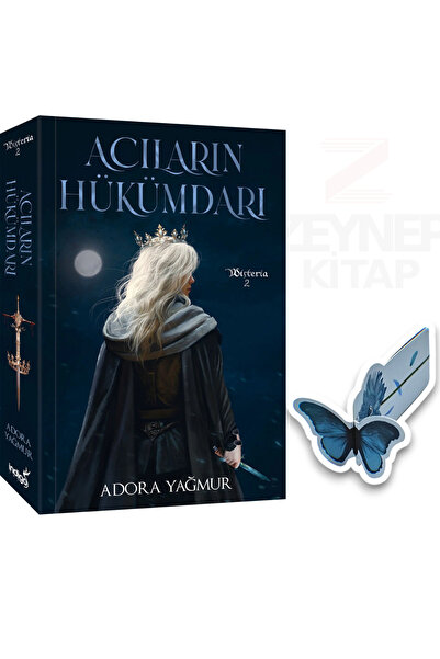 İndigo Kitap Acıların Hükümdarı(Karton Kapak)Özel Tasarım Kelebek Ayraç Hediye