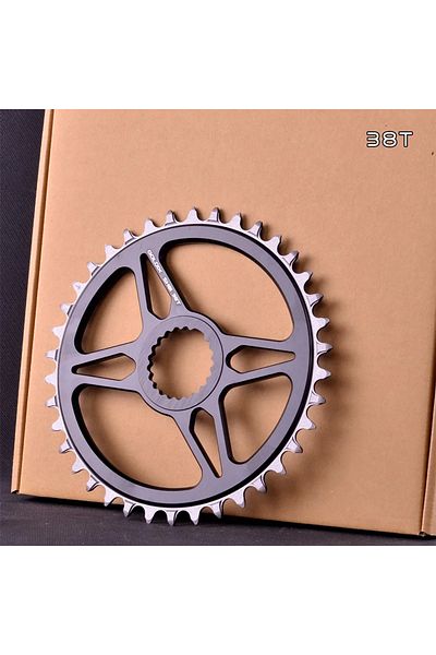 GOLDIX SH 38T GOLDIX 0mm Offset MTB Chainring Round Narrow Wide Teeth Sprocket For Shimano XT M7100 M7120 M