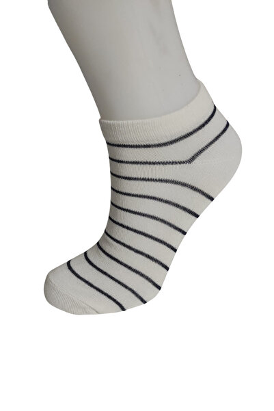 DİLRUBA AVM Women's Quality Combed Cotton Floral Patterned (6 Pairs) Short Booties Socks