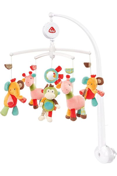 KDROĞLU Neverending Safari, Musical Carousel - Cute Animal Baby Sleep Aid Musical Toy - Be