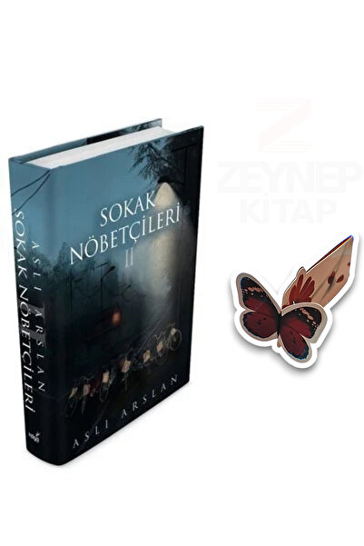 İndigo Kitap Sokak Nöbetçileri 2(CİLTLİ)Özel Tasarım Kelebek Ayraç Hediye