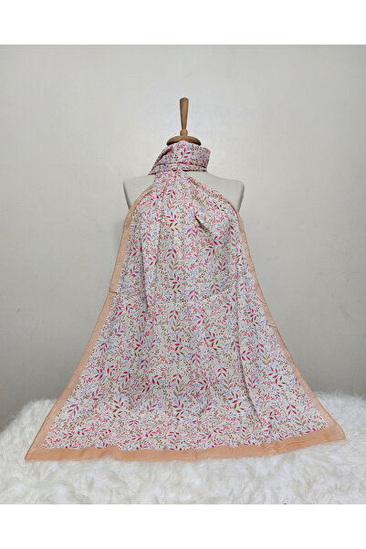 REMOMODA شال قطن ناعم منقوش