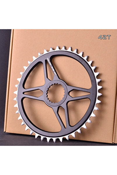 Choice SH 42T GOLDIX 0mm Offset MTB Chainring Round Narrow Wide Teeth Sprocke...
