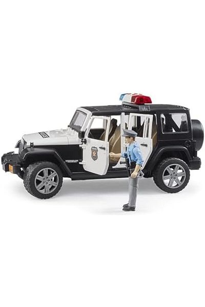 mazıdağı Mazzidakal - Jeep Wranger U.R. Police Vehicle and Light Skin Officer Scale Model New Store 1133631