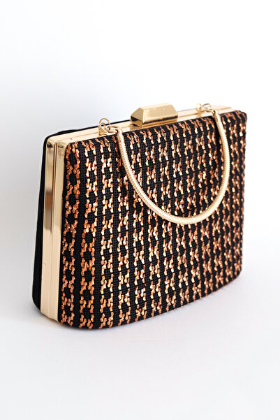 Brillo Tel Kırma Modelli Abiye Çanta