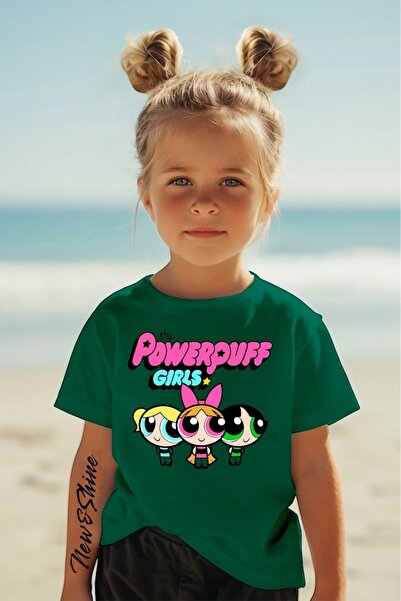 New Shine MAJICA ZA DECU SA OTISKOM POWERPUFF GIRLS, VEĆA VELIČINA
