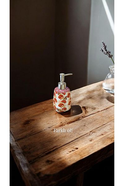 Trendylife Porcelain Liquid Soap Dispenser - Pump Liquid Soap Dispenser