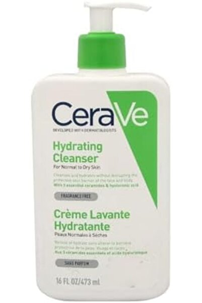 CeraVe Face Wash for Normal to Dry Skin from CeraVe, 473ml