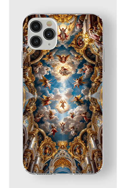 moonset Iphone 11 Pro Uyumlu Sanat Tasarımlı Baskılı Şeffaf Telefon Kılıfı