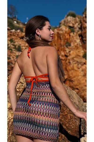 MY Wooft Colorful Swimsuit and Bikini Top Pareo Summer Beachwear
