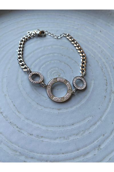 Fulmin Exquisite Stone Embroidered Steel Bracelet