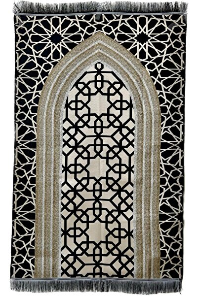 Generic Mini Pocket Portable Travel Prayer With Bag And Strip Islamic Mat Muslim Foldable Sajadah 3 Colors (