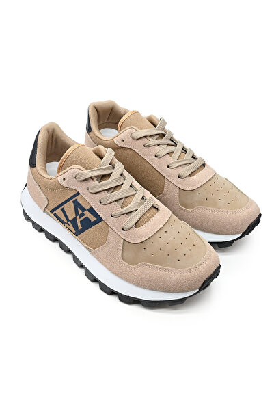 Tmall Men's sports shoes, Made of eco-leather, B1297, Khaki