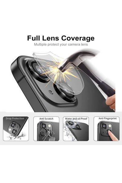 TEKNOPARKTA iPhone 14 Pro 14 Pro Max Lens Protector Deep Purple