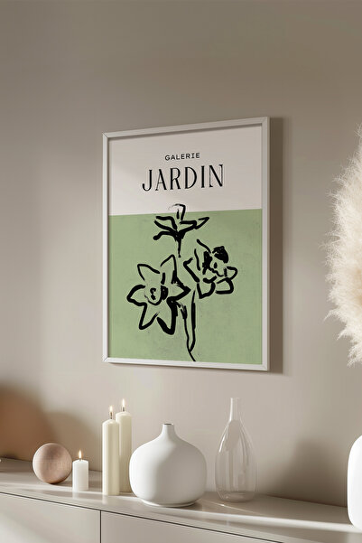 Basquiart Poster cu ramă albă din seria Bohemian, Nr. tablou: 53