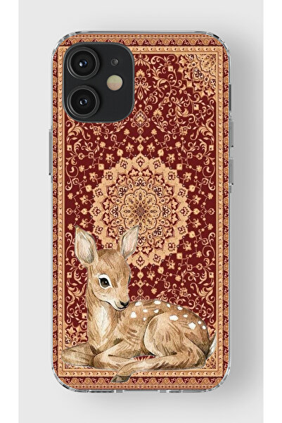 moonset Iphone 12 / 12 Pro Uyumlu Ceylan Tasarımlı Baskılı Şeffaf Telefon Kılıfı