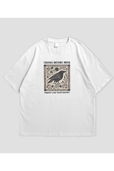 SVART WEAR Vrane pre nego što braci dizajniraju unisex Oversize kroj T-shirt