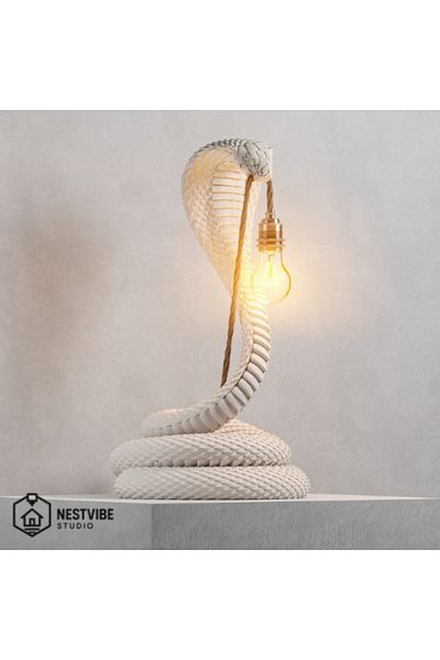 DREAM MODE Stylish Table Lamp Nestvibe Special Series with Cobra Design